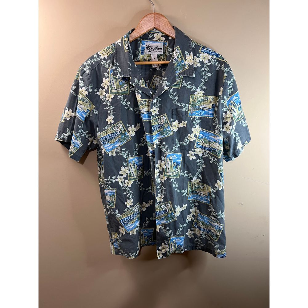 Vintage Howie‎ Hawaiian Shirt - Mens Large
